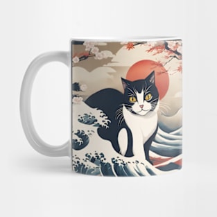 tuxedo cat of japan Mug